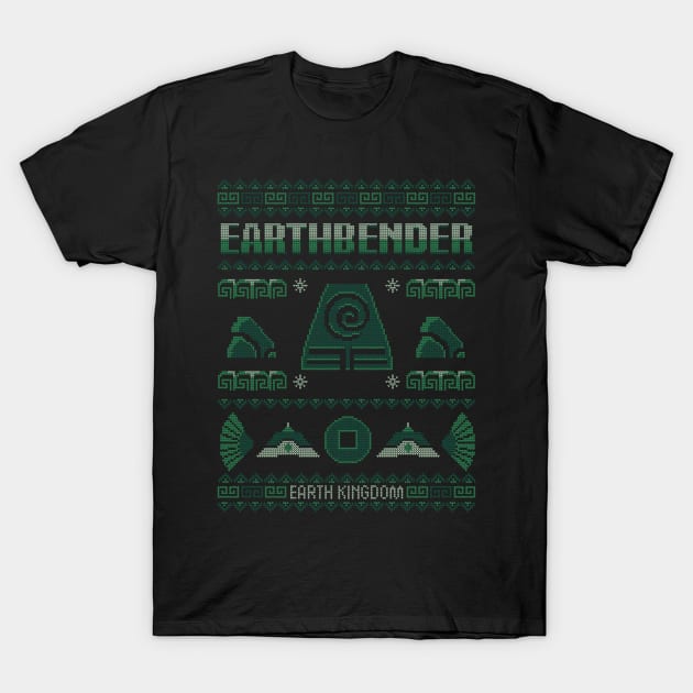 Earthbender - Earth kingdom - Avatar last airbender T-Shirt by Typhoonic